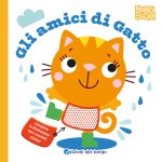 amici di gatto. Morbidi sticker