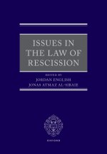 Issues in the Law of Rescission