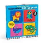 Animals Of The World Color Magic Bath Book Set