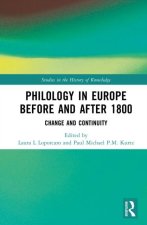 Philology in Europe before and after 1800