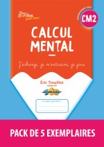 5ex Cahiers Bordas pour tous - Calcul mental CM2 - 2026 - PCF