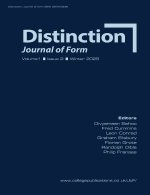 Distinction. Journal of Form. Volume 1, Issue 2, Winter 2025