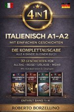 Italienisch A1-A2 mit einfachen Geschichten. Die Komplettausgabe