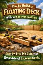 How to Build a Floating Deck Without Concrete Footings