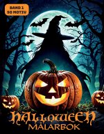Halloween Målarbok