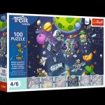 Puzzle 100 Rodzina Treflików Robobot w kosmosie 16544