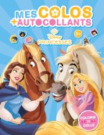 DISNEY PRINCESSES - Mes colos + autocollants - Princesses et chevaux