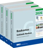 BKI Baukosten Gebäude + Positionen + Bauelemente Neubau 2026 - Kombi Teil 1-3