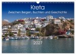 Kreta - Zwischen Bergen, Buchten und Geschichte (Wandkalender 2027 DIN A3 quer), CALVENDO Monatskalender