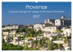 Provence. A journey through the villages of the French Provence (Wall Calendar 2027 DIN A2 landscape), CALVENDO 12 Month Wall Calendar