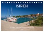 Istrien - Küsten, Städte und Inselträume (Tischkalender 2027 DIN A5 quer), CALVENDO Monatskalender