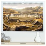 Welten der Literatur - Zwölf Zustände des Imaginären (hochwertiger Premium Wandkalender 2027 DIN A2 quer), Kunstdruck in Hochglanz