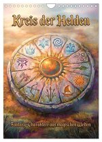 Kreis der Helden - Fantasy-Charaktere aus magischen Welten (Wandkalender 2027 DIN A4 hoch), CALVENDO Monatskalender