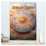 Kreis der Helden - Fantasy-Charaktere aus magischen Welten (hochwertiger Premium Wandkalender 2027 DIN A2 hoch), Kunstdruck in Hochglanz