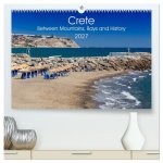 Crete - Between Mountains, Bays and History (High Quality Premium Wall Calendar 2027 DIN A2 landscape),CALVENDO 12 Month Wall Calendar