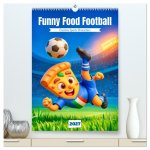Funny Food Football - Creative Sports Characters (High Quality Premium Wall Calendar 2027 DIN A2 portrait),CALVENDO 12 Month Wall Calendar