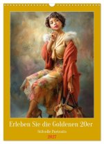 Erleben Sie die Goldenen 20er - Stilvolle Portraits (Wandkalender 2027 DIN A3 hoch), CALVENDO Monatskalender