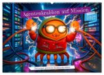 Agentenkrabben auf Mission - Die lustigen geheimen Einsätze des Jahres (Wandkalender 2027 DIN A2 quer), CALVENDO Monatskalender