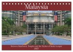 Malaysia - Between Rainforest, Temples and the Skyline of Kuala Lumpur (Desk Calendar 2027 DIN A5 landscape), CALVENDO 12 Month DeskCalendar