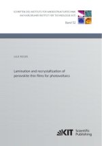 Lamination and recrystallization of perovskite thin films for photovoltaics