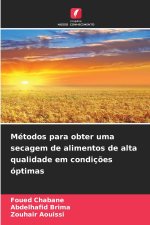 Métodos para obter uma secagem de alimentos de alta qualidade em condições óptimas