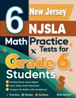 6 New Jersey NJSLA Math Practice Tests for Grade 6 Students