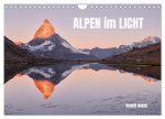 Alpen im Licht (Wandkalender 2027 DIN A4 quer), CALVENDO Monatskalender
