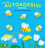 animali del giardino. I miei primi autoadesivi removibili