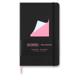 Moleskine X Blackpink Notizbuch L/A5, liniert, fester Einband, Schwarz