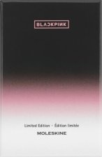 Moleskine X Blackpink Notizbuch faux fur XS, blanko, fester Einband, schwarz