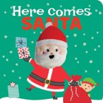 Here Comes Santa: Finger Puppet Book