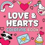 Love & Hearts Coloring Book