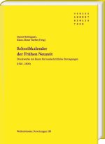 Schreibkalender der Frühen Neuzeit