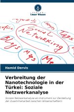 Verbreitung der Nanotechnologie in der Türkei: Soziale Netzwerkanalyse
