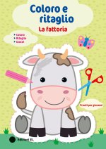 fattoria. Coloro e ritaglio