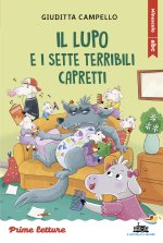 lupo e i sette terribili capretti. Stampatello maiuscolo a leggibilità facilitata