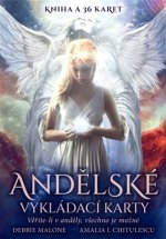 Andělské vykládací karty - Kniha a 36 karet