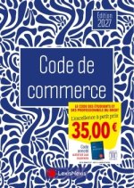 Code de commerce 2027 jaquette A la manière de Matisse