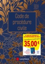 Code de procédure civile  2027 Jaquette Fleurs dorées