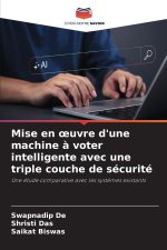 Mise en œuvre d'une machine à voter intelligente avec une triple couche de sécurité