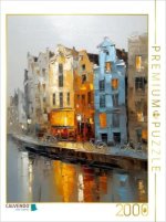 CALVENDO Puzzle Amsterdam | 2000 Teile Lege-Größe 90x67cm Foto-Puzzle für glückliche Stunden