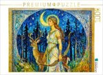 CALVENDO Puzzle Artemis - Göttin der Jagd | 1000 Teile Lege-Größe 64x48cm Foto-Puzzle für glückliche Stunden