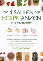 Die 4 Säulen der Heilpflanzen: 143 praktische Naturheilkunde-Techniken und Kräuterkunde-Hinweise für Einsteiger