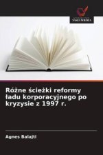 Rózne sciezki reformy ladu korporacyjnego po kryzysie z 1997 r.