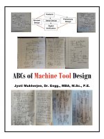 ABCs of Machine Tool Design