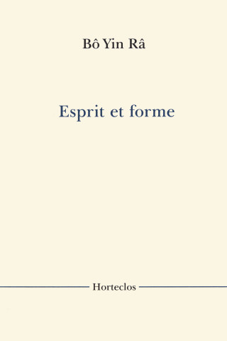 Esprit et forme