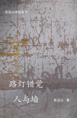 路灯错觉人与墙