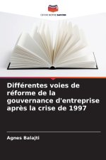 Différentes voies de réforme de la gouvernance d'entreprise après la crise de 1997