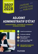 Concours Adjoint administratif d'Etat - 2027-2028 - Externe et interne