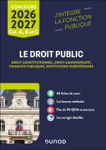 Le Droit public 2026-2027 - Catégories A, B et C